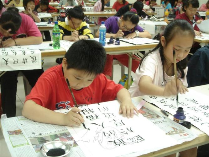 贵阳新飞洋文化艺术培训学校儿童书法培训的五大好处